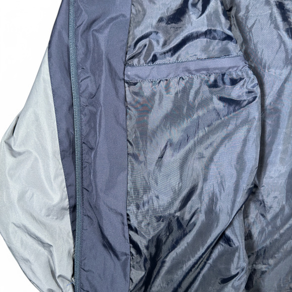 Boston Scientific Jacket Adult MEDIUM Blue Gray Reebok Colorblock Windbreaker - Picture 8 of 10